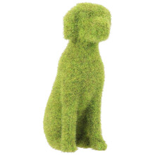 Flocked Animal Figurine Garden Ornament 1 Piece