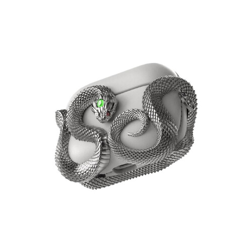 Metal and Leather AirPods Pro 3 Case