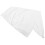 2Pcs Foldable White Tripod Speaker Stand Covers for Cable Management 3