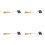 4Pcs Multi-Hole Graphite Ingot Mold for Gold Silver Metal Refining 9