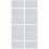96Pcs Light Grey Transparent Plastic Self Adhesive Packaging Bags 8