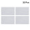 96Pcs Light Grey Transparent Plastic Self Adhesive Packaging Bags 10