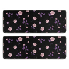 Kitchen Mat Set of 2 – 17 x 47 Inch Anti-Fatigue Non-Slip