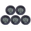 unbranded 5 PC Thermometer Hydrometer Humidity Reptile Hygrometer Black 1
