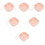 6Pcs Sturdy Oral Braces Boxes Portable Teeth Holders 8