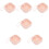 6Pcs Sturdy Oral Braces Boxes Portable Teeth Holders 10