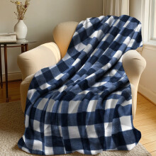 Christmas Fleece Throw Blanket Christmas Decoration Blanket Lightweight and Warm Flannel Wool Blanket for Sofa, Couch, Chairs and Bed