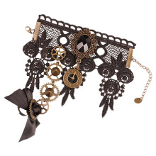 Guantes Steampunk para mujer, accesorios de joyería, pulsera