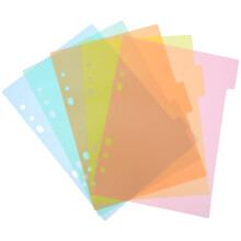 2 separadores de índice para cuaderno, pestañas extra anchas, etiquetas de colores, página de índice para mujer.