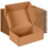 Conjunto de 25 caixas de envio pequenas de 9x6x3 polegadas, em papelão ondulado marrom, ideais para correspondência, embalagem, mudança e 1