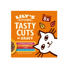 Lily’s Kitchen Tasty Cuts in Gravy Complete Nutrition, Cat Wet Food Multipack 48