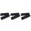 3Pairs Black Elbow Padded Sleeve Breathable Arm Guard Adjustable Strap 4
