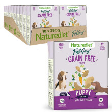 Naturediet - Grain Free Wet Dog Food, Natural and Nutritionally Balanced, Grain