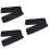 3Pairs Black Elbow Padded Sleeve Breathable Arm Guard Adjustable Strap 7