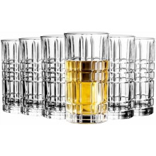 Juego de 6 vasos altos tipo highball de 414 ml (14 oz).