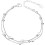 Βραχιόλι Charm Link με Αστέρια και Χάντρες για Γυναικεία, Δώρο με Αλυσίδα Charm για 1