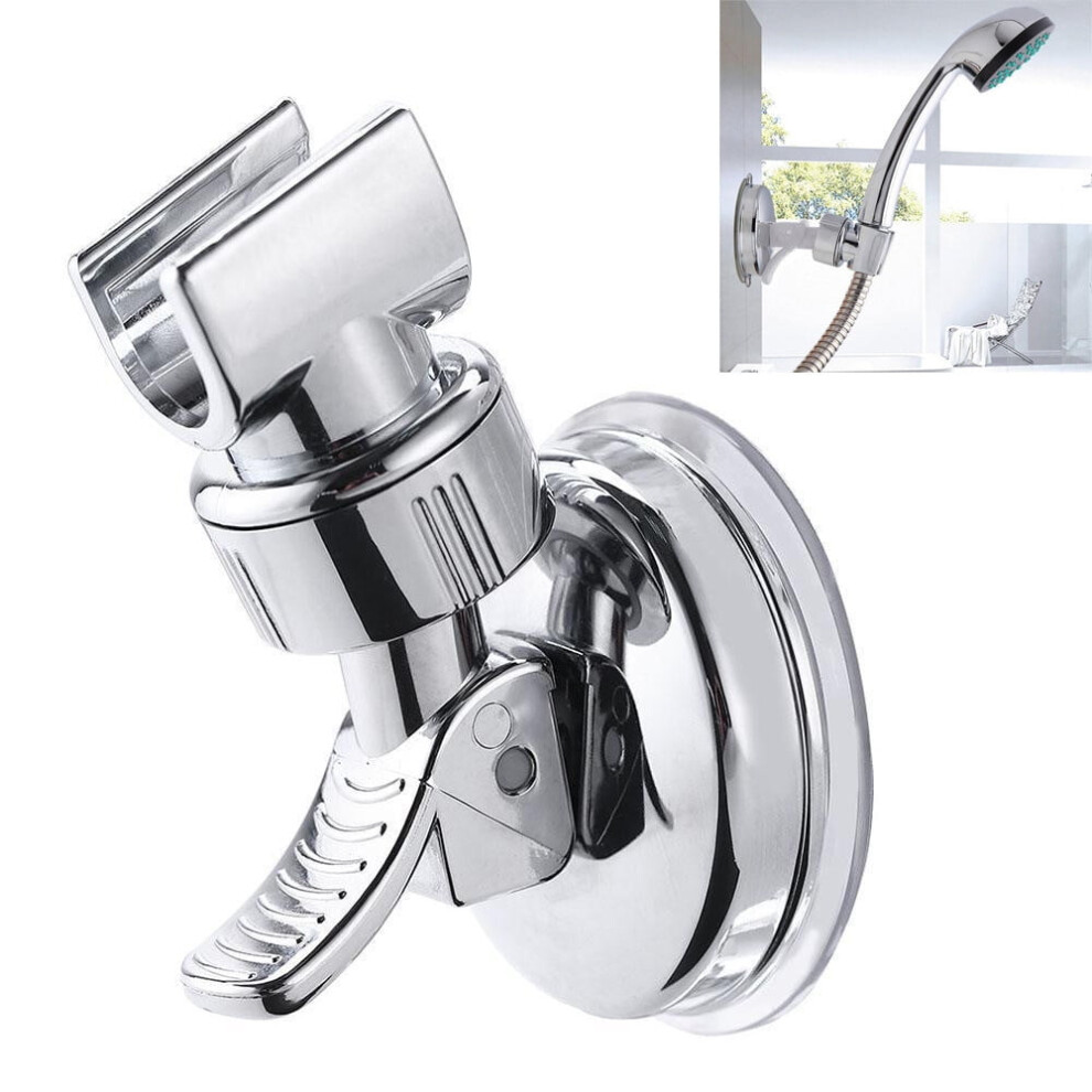 Adjustable Shower Head Holder With Suction Cup Â Removable Handheld Showerhead Clip Bracket, Compatible With Most Handheld Showers 9353595365100