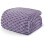 Κουβέρτα Fleece King Size για Κρεβάτι, 90x104 ίντσες κομψή βελούδινη μαλακή κουβέρτα Jacquard, 1