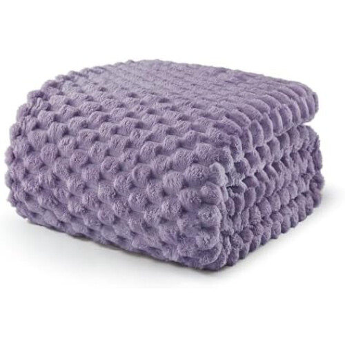 Κουβέρτα Fleece King Size για Κρεβάτι, 90x104 ίντσες κομψή βελούδινη μαλακή κουβέρτα Jacquard,