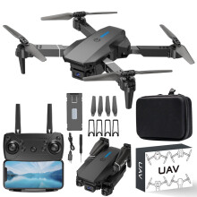 Foldable Drone With 1080P HD FPV Camera, Altitude Hold, Headless Mode, 3 Speeds & Trajectory Flight for Stable Remote Control Experience