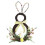 Easter Bunny Wreath with Eggs Rattan Berries 12 inch 1