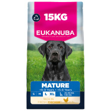 Eukanuba Fresh Chicken - Complete Dry Dog Food - For Mature Senior Large & Giant