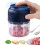 Elektrische mini-voedselhakker met 4 messen, 350 ml 1