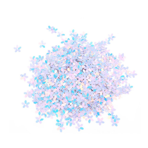 800Pièces Paillettes Blanches Patchs Couture Accessoires Mode