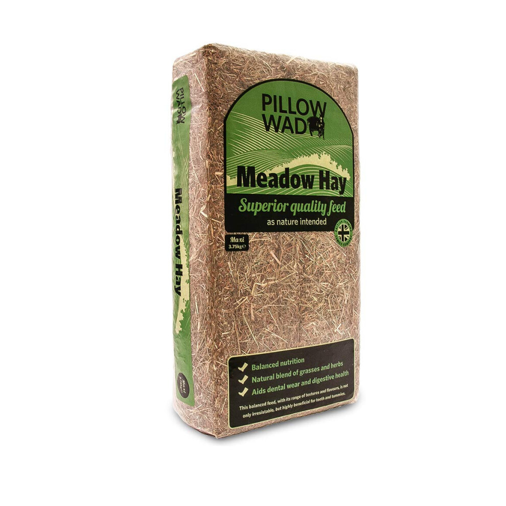 Photos - Rodent Food Pillow Wad Maxi Meadow Hay, 3.75 Kg, Pack Of 3