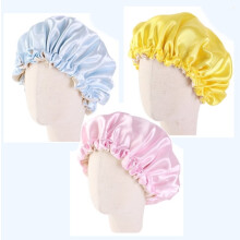 Ensemble de 3 bonnets de nuit en satin pour enfants, avec cordon de serrage ajustable et doublure réversible, convenant aux bébés et aux