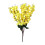 Kunstig gul blomsterbuket 55 cm 1
