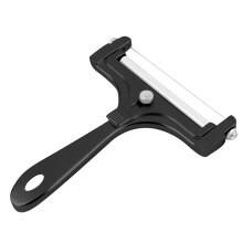 Stainless Steel Adjustable Handheld Cheese Slicer with Extra Wire – Compatible with Mozzarella, Cheddar, Gruyere