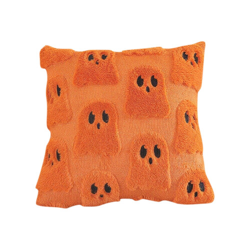 Fronha de tricô de Halloween 45x45cm sem núcleo