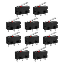 10-pack KW11-3Z-2 Kort Rak Gångjärns Mikrobrytare 125V5A
