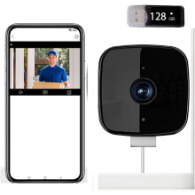 5G Dualband-2MP-Sicherheitskamera mit Personenerkennung, Farbnachtsicht, 24/7-Aufnahme und intelligenten Benachrichtigungen – Kompatibel mit