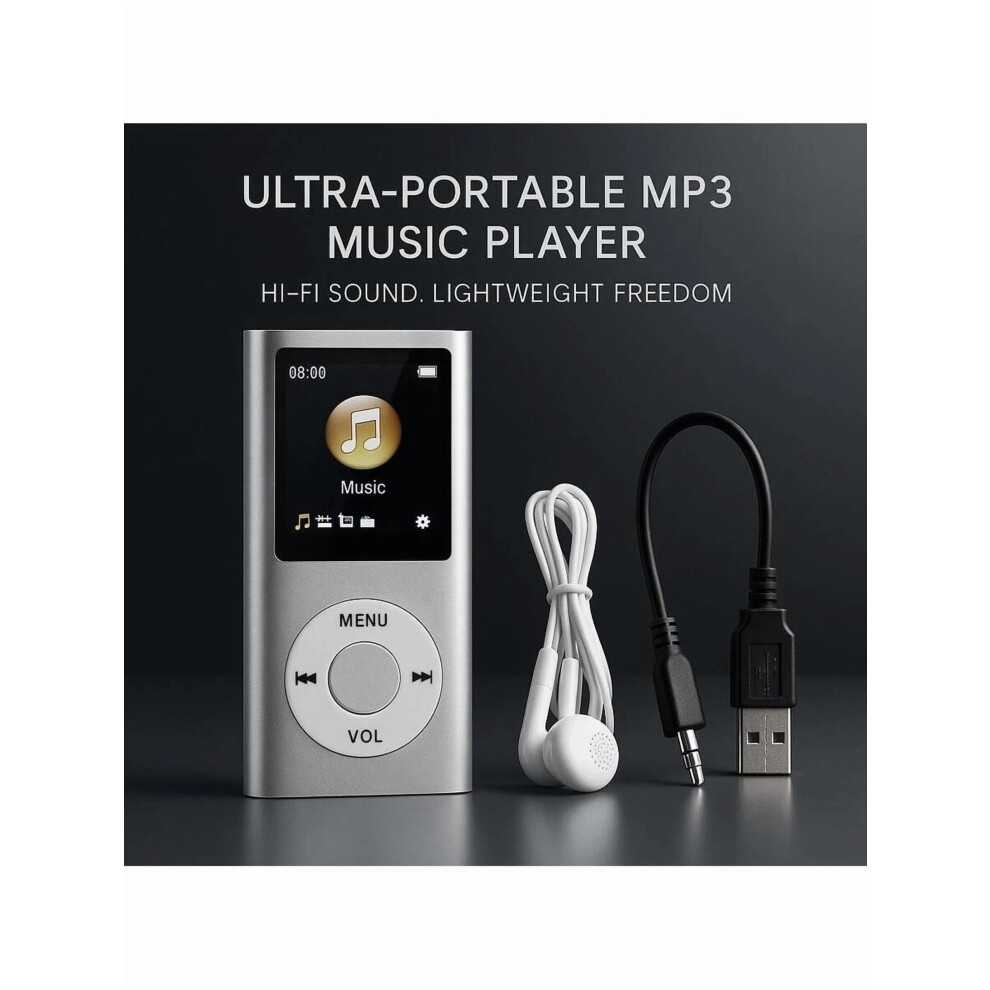 Mp3 Player Lossless Sound 1.8-Inch Lcd Ultra-Slim 9181073928741
