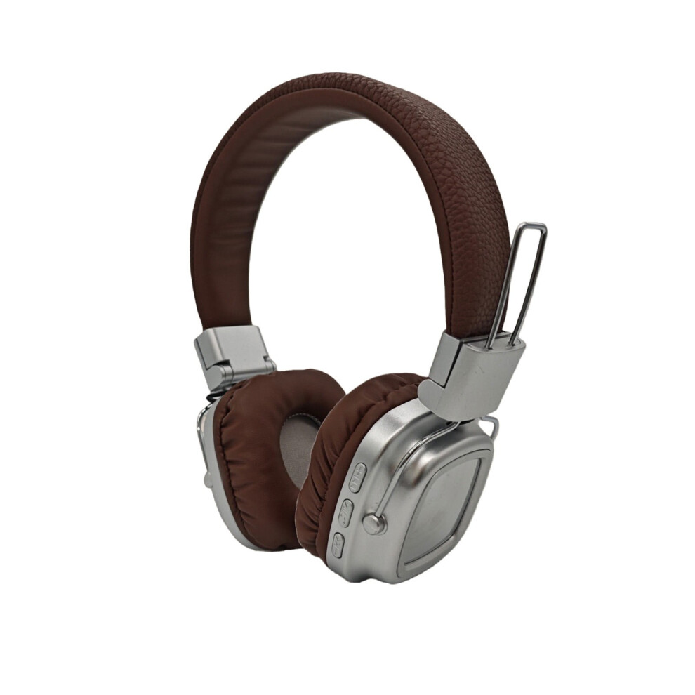 Retro Glow Wireless Bluetooth Headphones With Anc, Foldable & Comfortable Fit, Compatible With All Devices 9353595366206