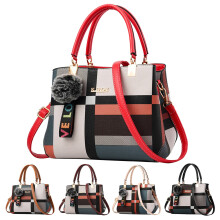 Genți de mână pentru femei, genți mici din piele, mâner superior, geantă de umăr cu 3 compartimente, genți crossbody pentru serviciu