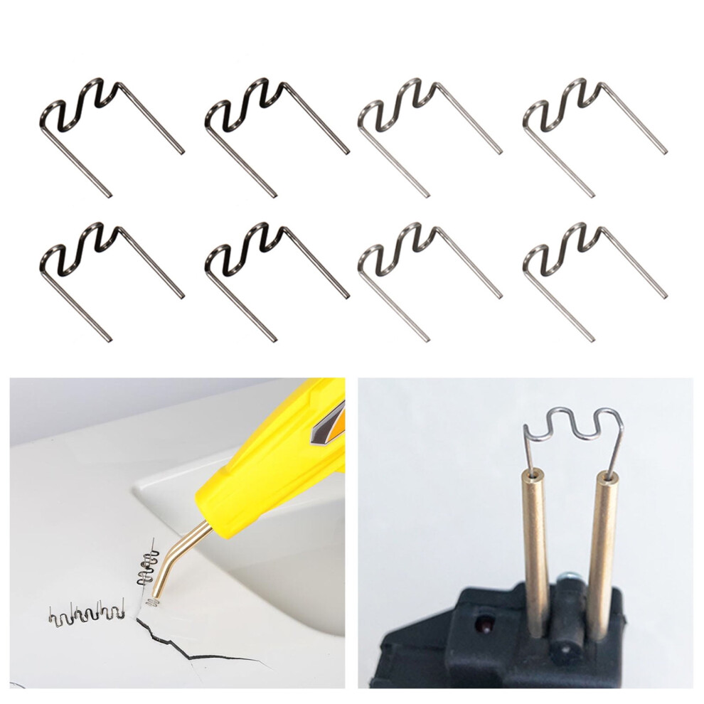 Big 500Pcs Plastic Repair Machine Welding Hot Stapler Pre Cut Waves Staple 0.6Mm/0.8Mm Big Waves 9405492811669