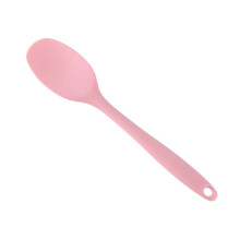Cuchara de silicona para cocinar | Resistente al calor, apta para lavavajillas y horno | Antiadherente, resistente a los olores | 21 cm | 1 unidad |