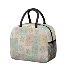 Sac isotherme à motif floral pour femme – Étanche, idéal pour le travail, la plage, les voyages, les pique-niques et le camping ; compatible