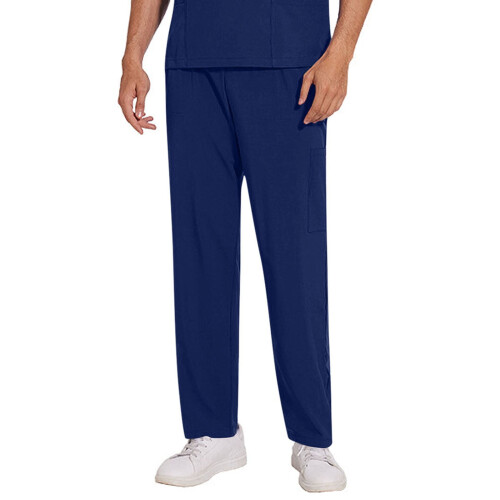 Herreshorts med elastisk midje og lommer, rett passform