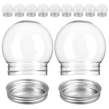 25Pièces Conteneurs Bonbons Transparent Pour Mariage Noël