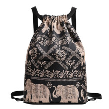 Sac à dos de voyage/sport pliable à cordon de serrage, grande capacité, compartiments sec et humide, référence UK V3W8
