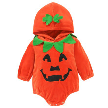Halloween Pumpkin Suit Long Sleeve Baby Fart Crawling Suit Funny Cute Jumpsuit Clothes