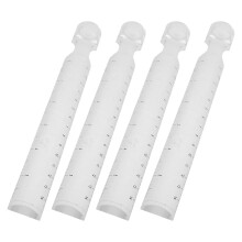 4Pièces Règle De Dessin Précise En Abs+verre Avec Loupe Portative