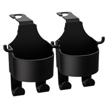 2 unidades de porta-copos para banco traseiro, organizador automotivo, suporte para bebidas no encosto de cabeça.