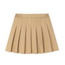 Fuste uniforme pentru fete, fuste scurte pentru fete, fustă plisată pentru fete cu pantaloni scurți de siguranță încorporați, purtată tot