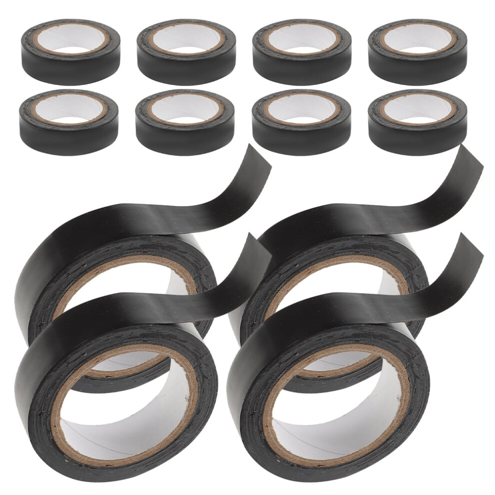 Electrical Tape Black Pvc Insulating Tape 12 Rolls 9418476901676