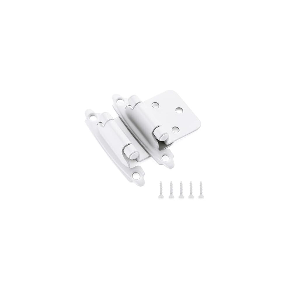 Cabinet Hinges Self-Closing Semi-Concealed 20-Pack 9341593743556